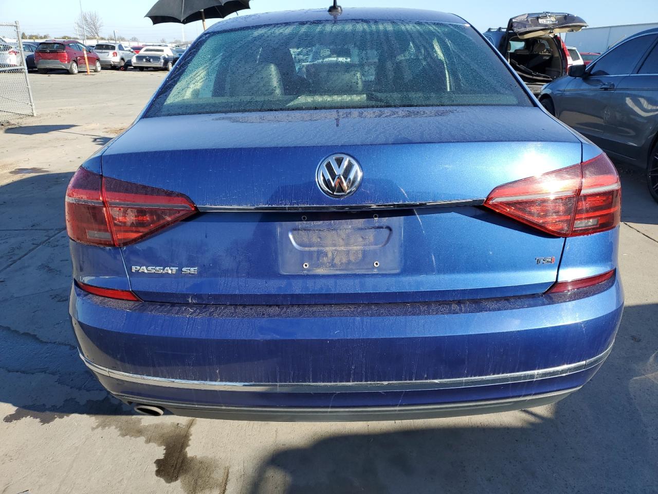 2017 Volkswagen Passat VIN 1VWBT7A38HC014978 Copart auction photo, front end damage thumbnail 6