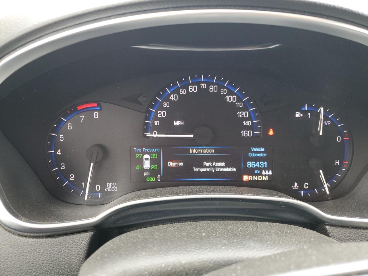 2014 Cadillac SRX VIN 3GYFNGE30ES573563 Copart auction photo, rear end damage thumbnail 9