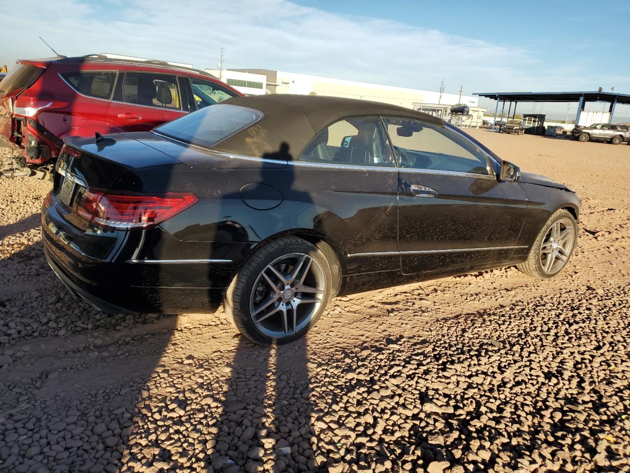 2014 Mercedes-Benz E-klasse VIN WDDKK5KF4EF248361 Copart auction photo, front end damage thumbnail 3