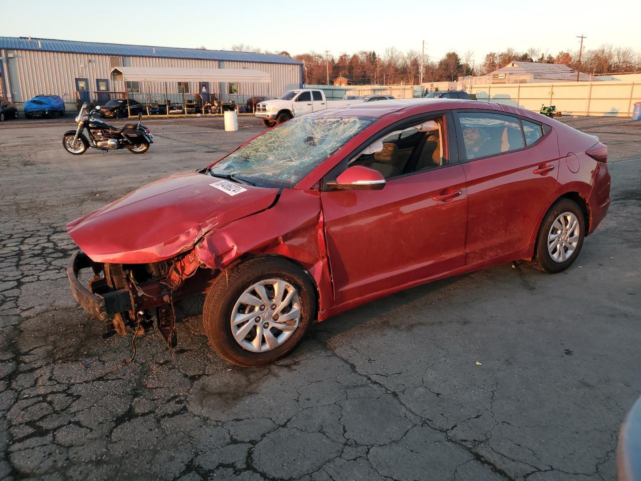 2019 Hyundai Elantra VIN 5NPD74LF8KH488706