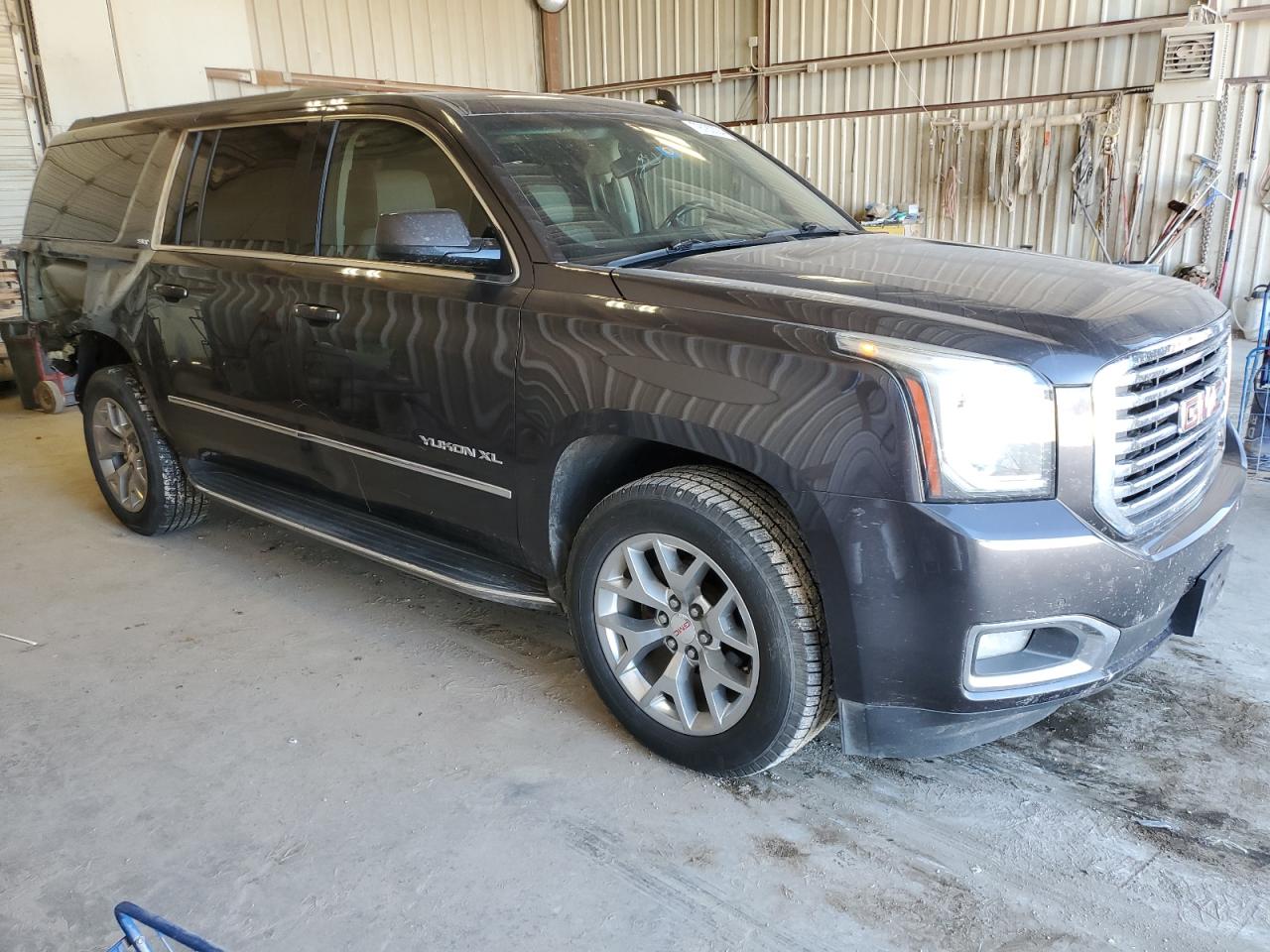 2017 GMC Yukon VIN 1GKS1GKC1HR390673 Copart auction photo, rear end / hail damage thumbnail 4