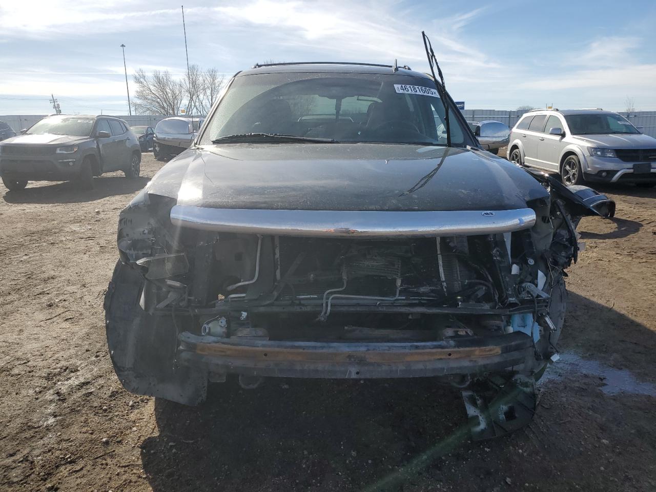 2013 Cadillac Escalade VIN 3GYT4NEF5DG305176 Copart auction photo, front end / rear end damage thumbnail 5