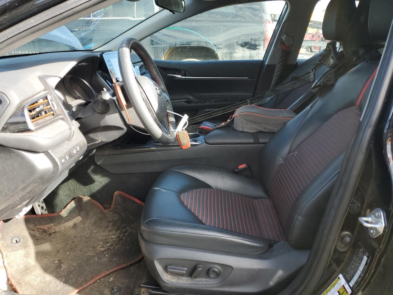 2021 Toyota Camry VIN 4T1KZ1AK0MU048502 Copart auction photo, side damage thumbnail 7