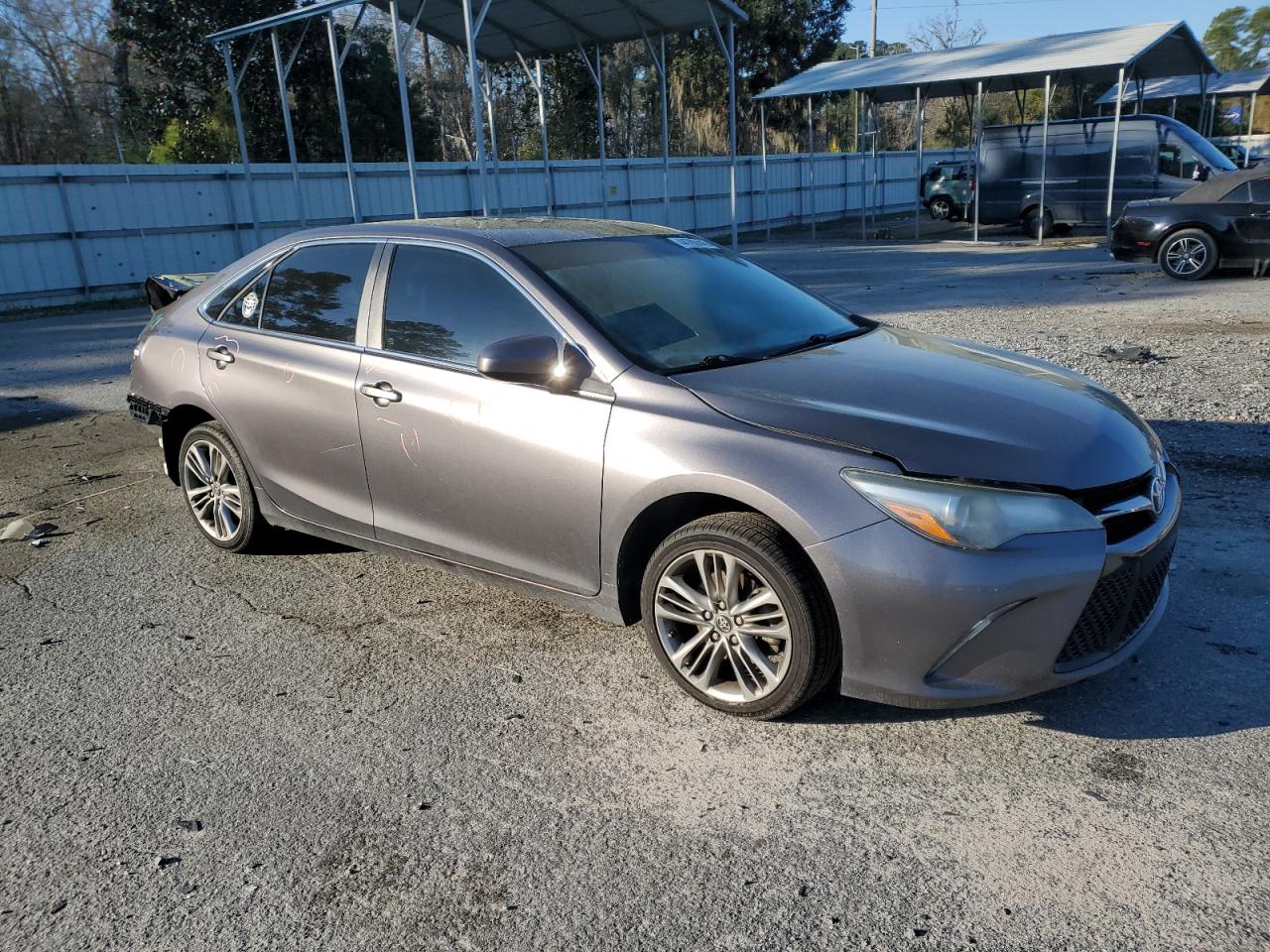 2017 Toyota Camry VIN 4T1BF1FKXHU697294 Copart auction photo, rear end damage thumbnail 4