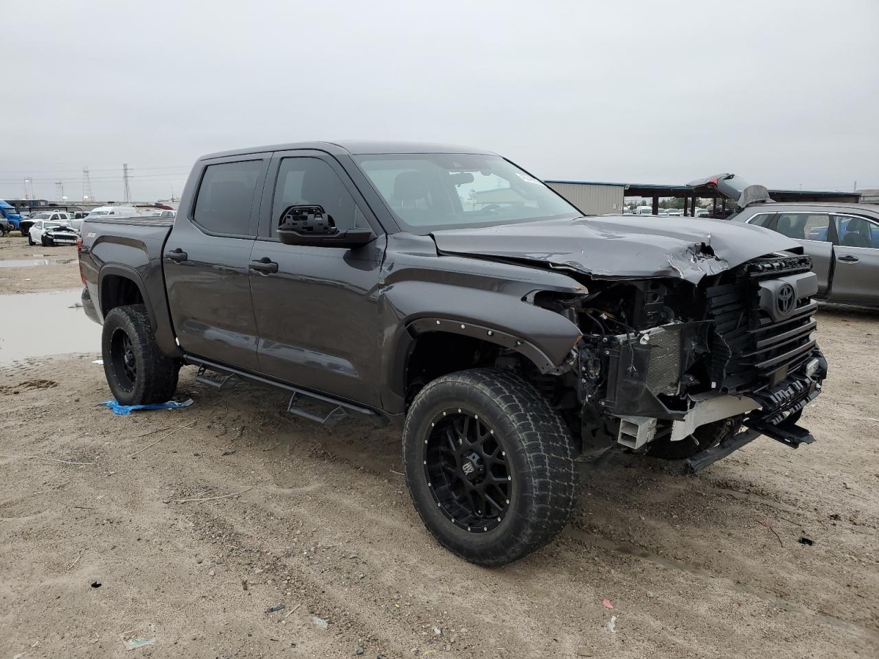 2023 Toyota Tundra VIN 5TFLA5DB1PX072829 Copart auction photo, front end / side damage thumbnail 4