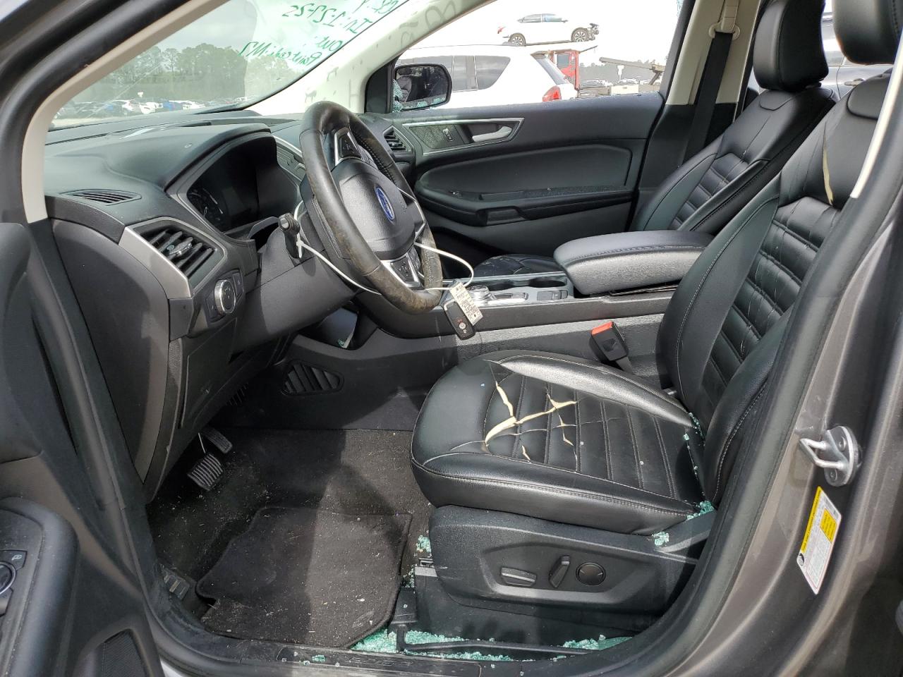 2022 Ford Edge VIN 2FMPK4J98NBA15845 Copart auction photo, all over damage thumbnail 7