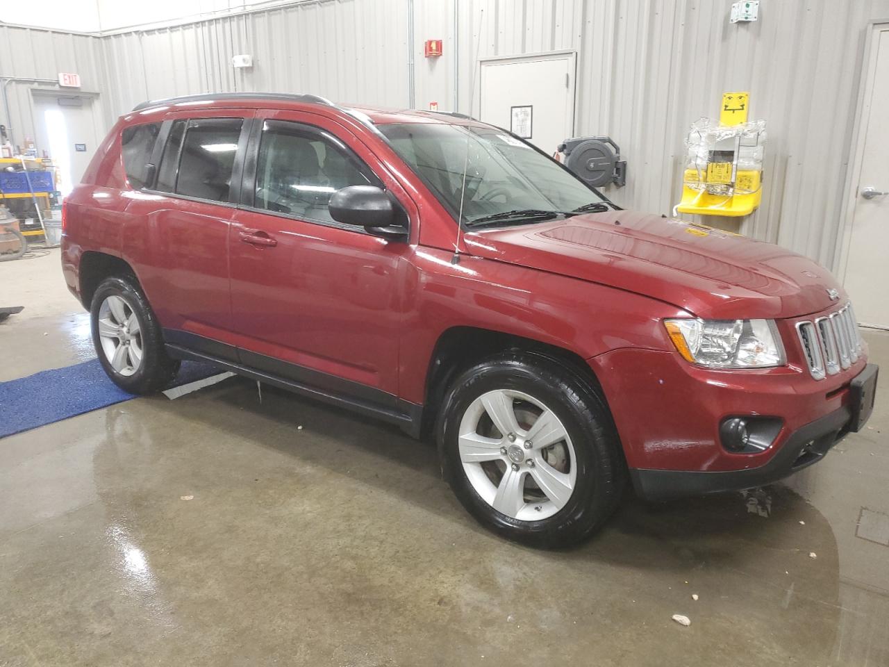 2012 Jeep Compass VIN 1C4NJDBB2CD664323 Copart auction photo, front end damage thumbnail 4