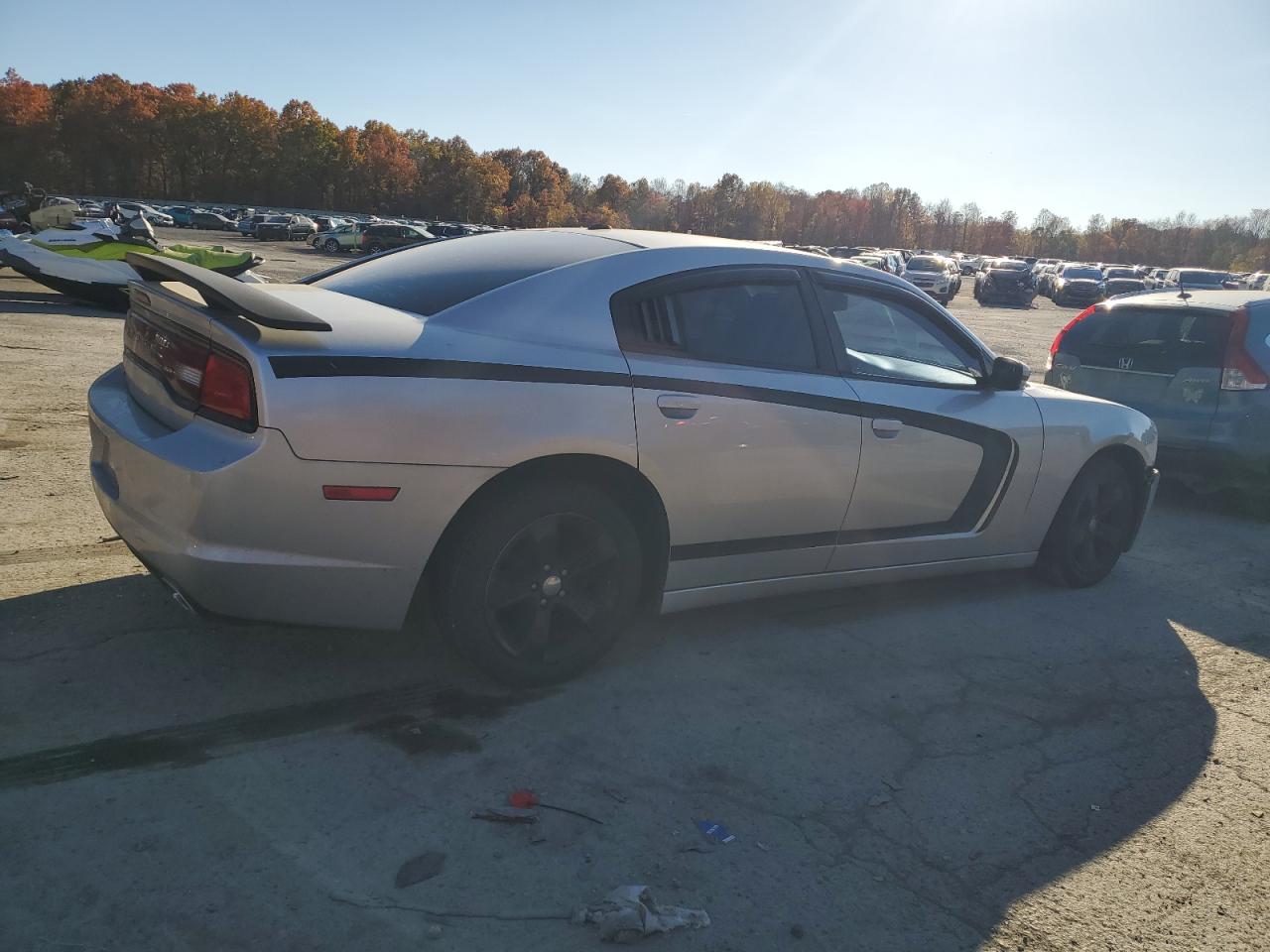 2012 Dodge Charger VIN 2C3CDXBG3CH109383 Copart auction photo, front end damage thumbnail 3