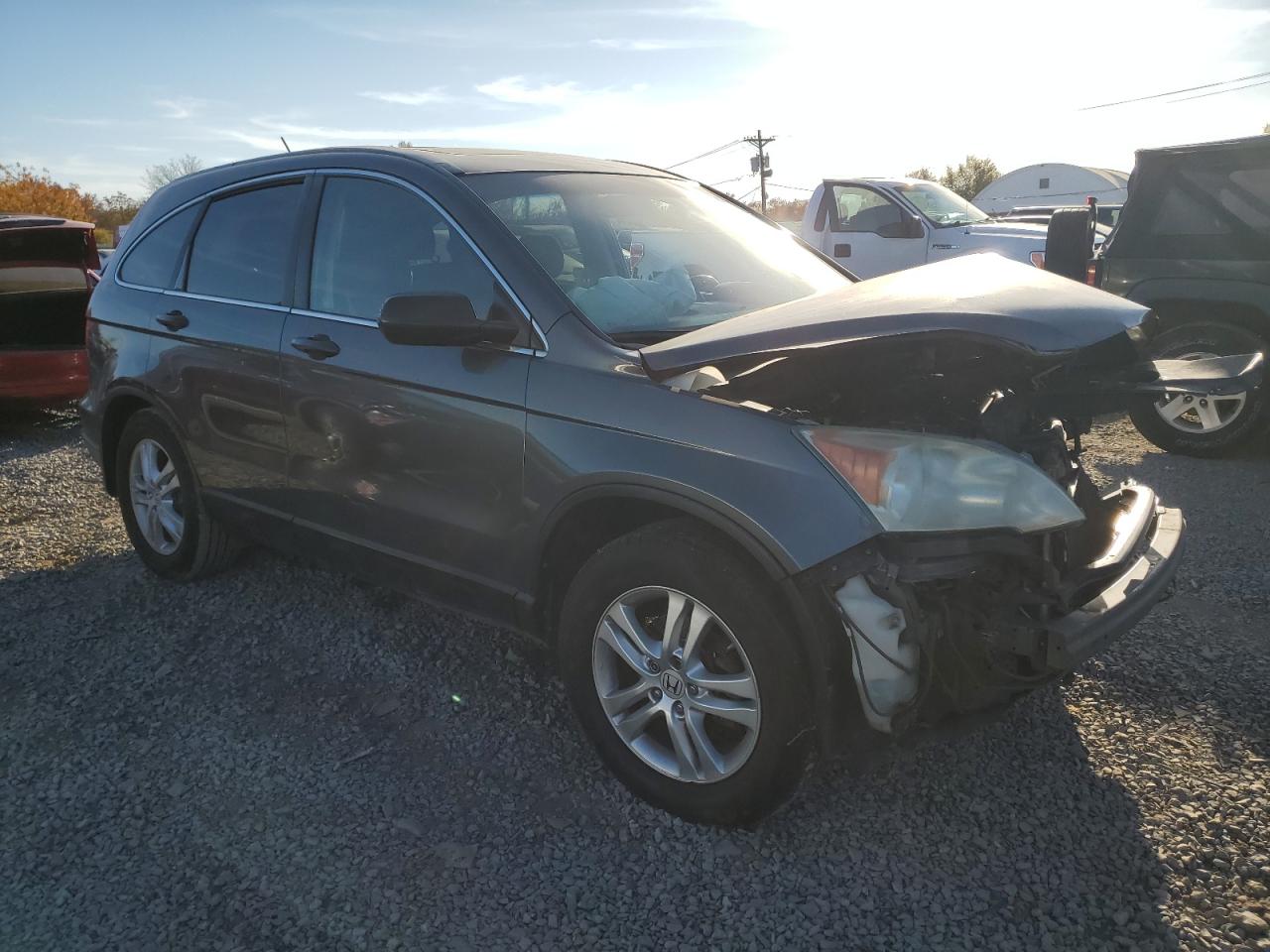2011 Honda CR-V VIN 5J6RE4H53BL097481 Copart auction photo, front end damage thumbnail 4