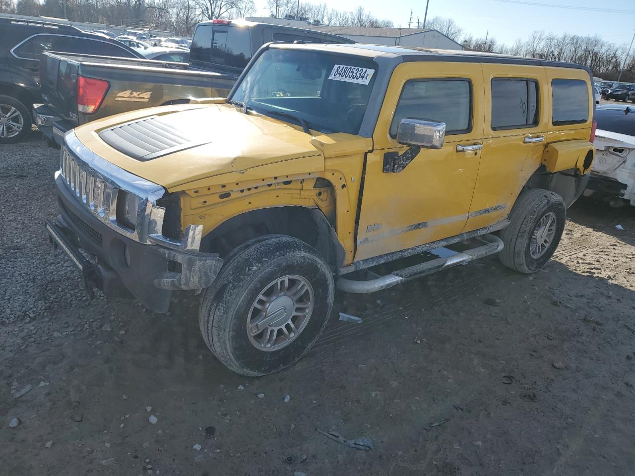 2007 Hummer H3 VIN 5GTDN13EX78196906