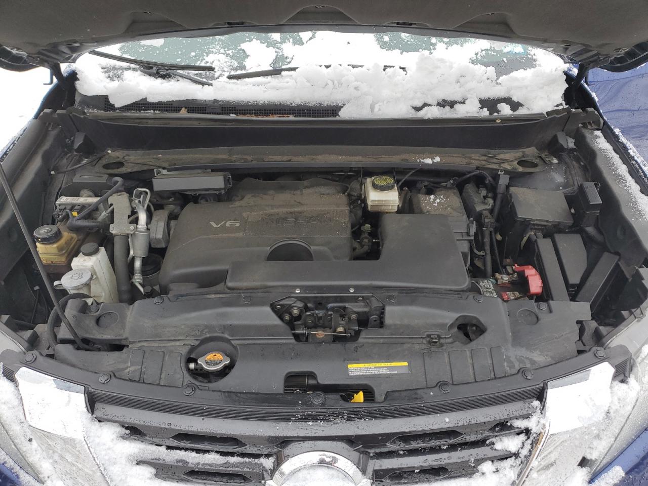 2017 Nissan Pathfinder VIN 5N1DR2MM5HC631557 Copart auction photo, side damage thumbnail 12