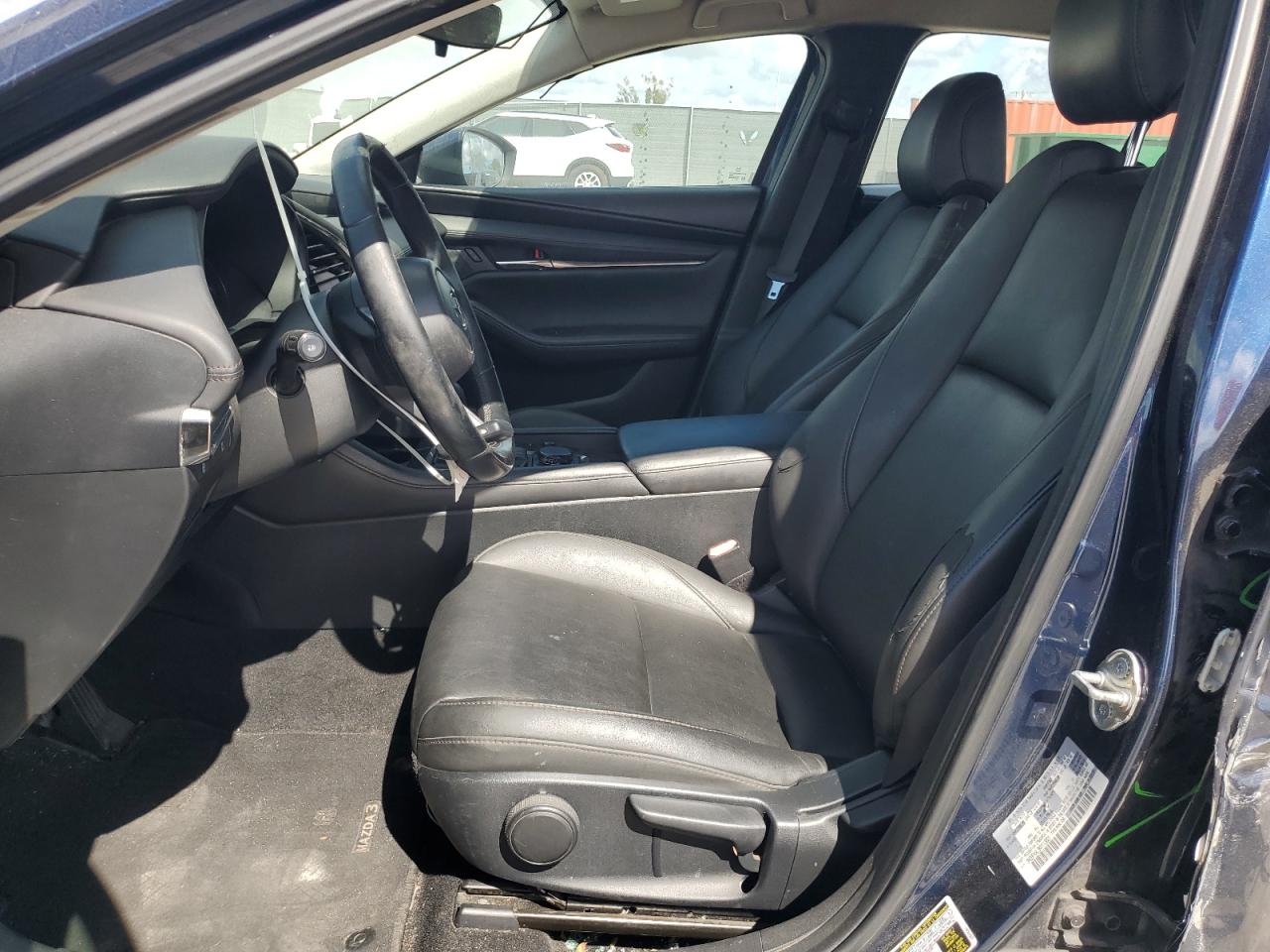 2019 Mazda 3 VIN 3MZBPAAL3KM113621 Copart auction photo, side / rear end damage thumbnail 7