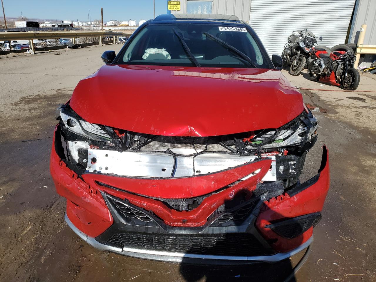 2023 Toyota Camry VIN 4T1KZ1AK3PU078114 Copart auction photo, front end damage thumbnail 5