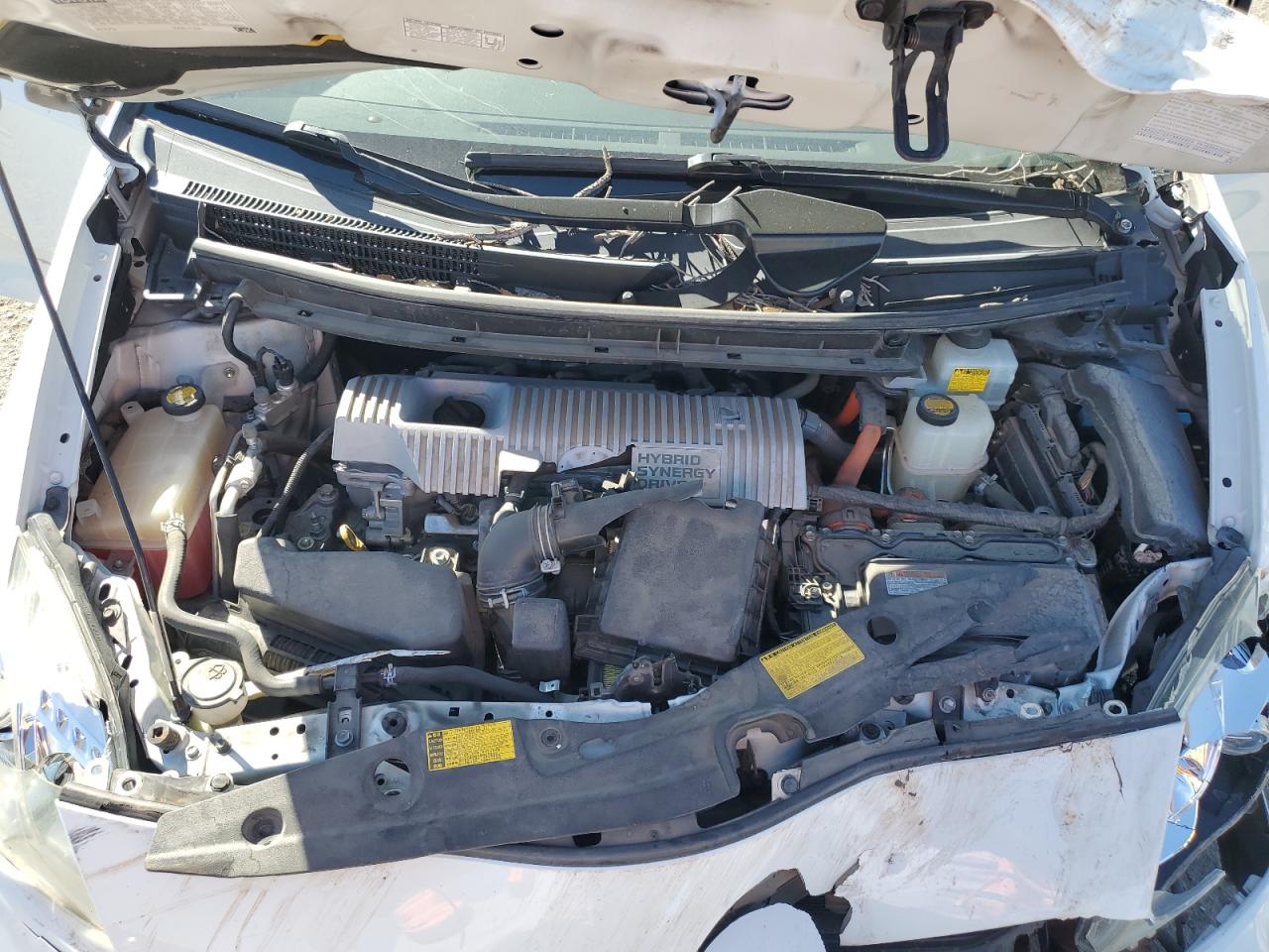 2014 Toyota Prius VIN JTDKN3DU7E1774675 Copart auction photo, front end / side damage thumbnail 13