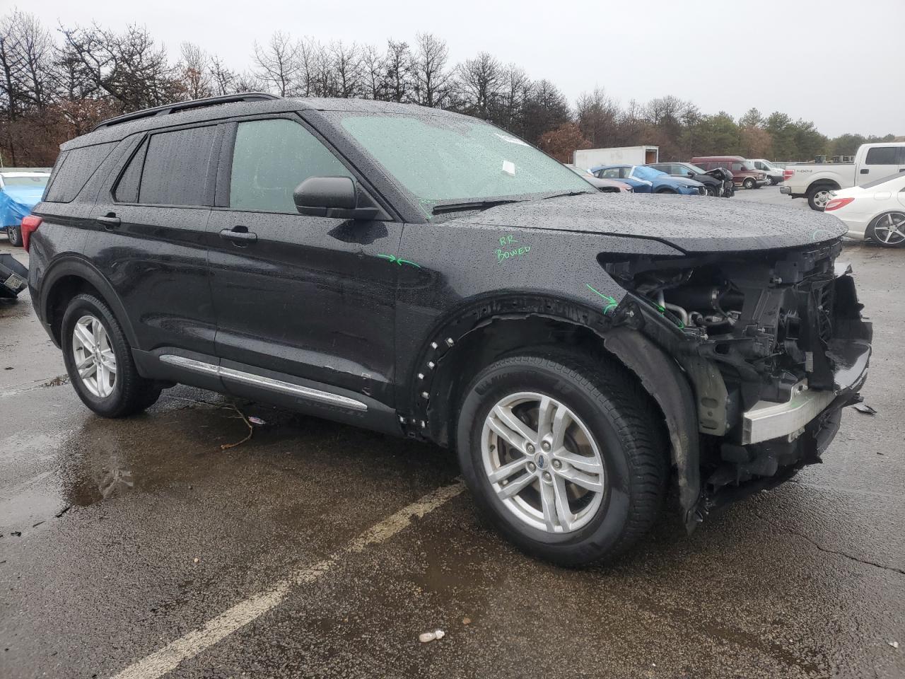 2020 Ford Explorer VIN 1FMSK8DH0LGC02250 Copart auction photo, front end / minor dent/scratches damage thumbnail 4