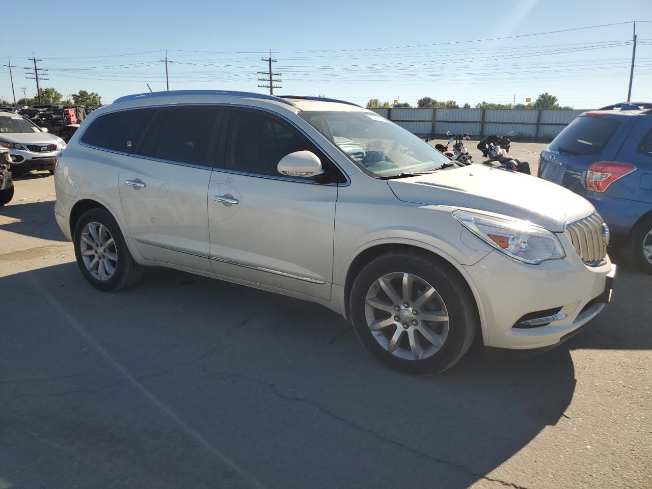 2014 Buick Enclave VIN 5GAKVBKD4EJ101809 Copart auction photo, side damage thumbnail 4