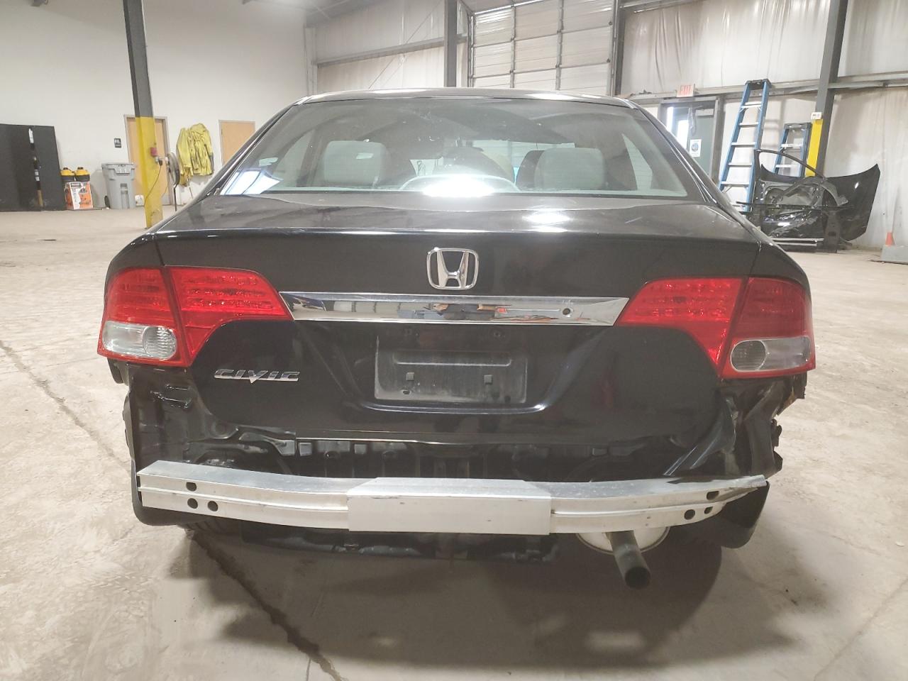 2010 Honda Civic VIN 2HGFA1F59AH325308 Copart auction photo, rear end / front end damage thumbnail 6