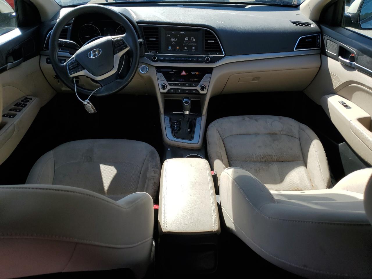 2017 Hyundai Elantra VIN KMHD84LFXHU430295 Copart auction photo, normal wear damage thumbnail 8