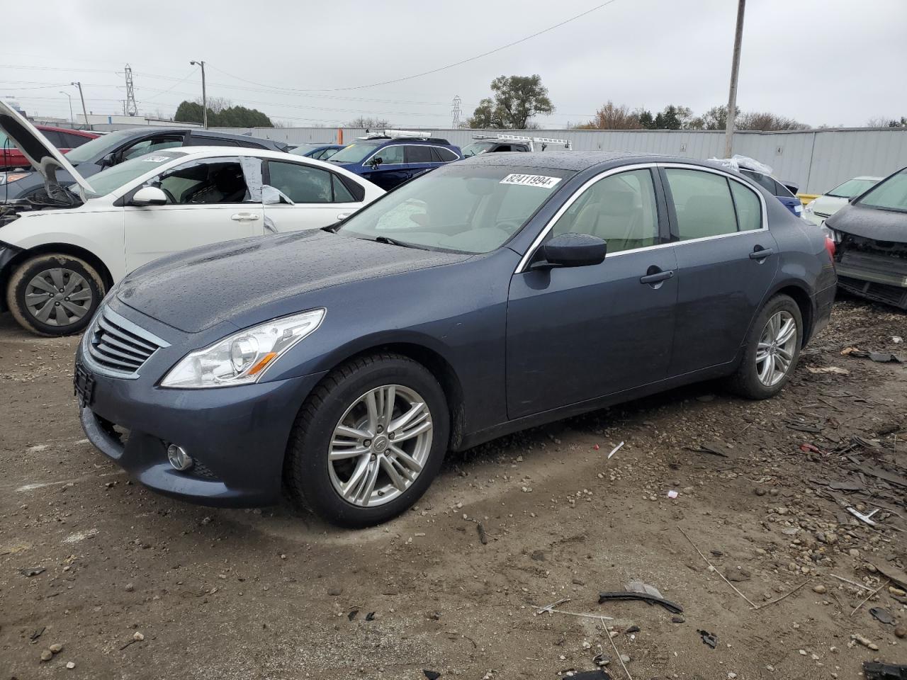 2012 Infiniti G VIN JN1CV6AR2CM972228