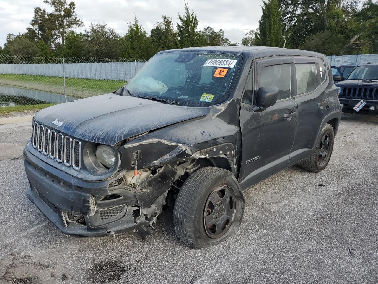 2016 Jeep Renegade VIN ZACCJBAW3GPD00032