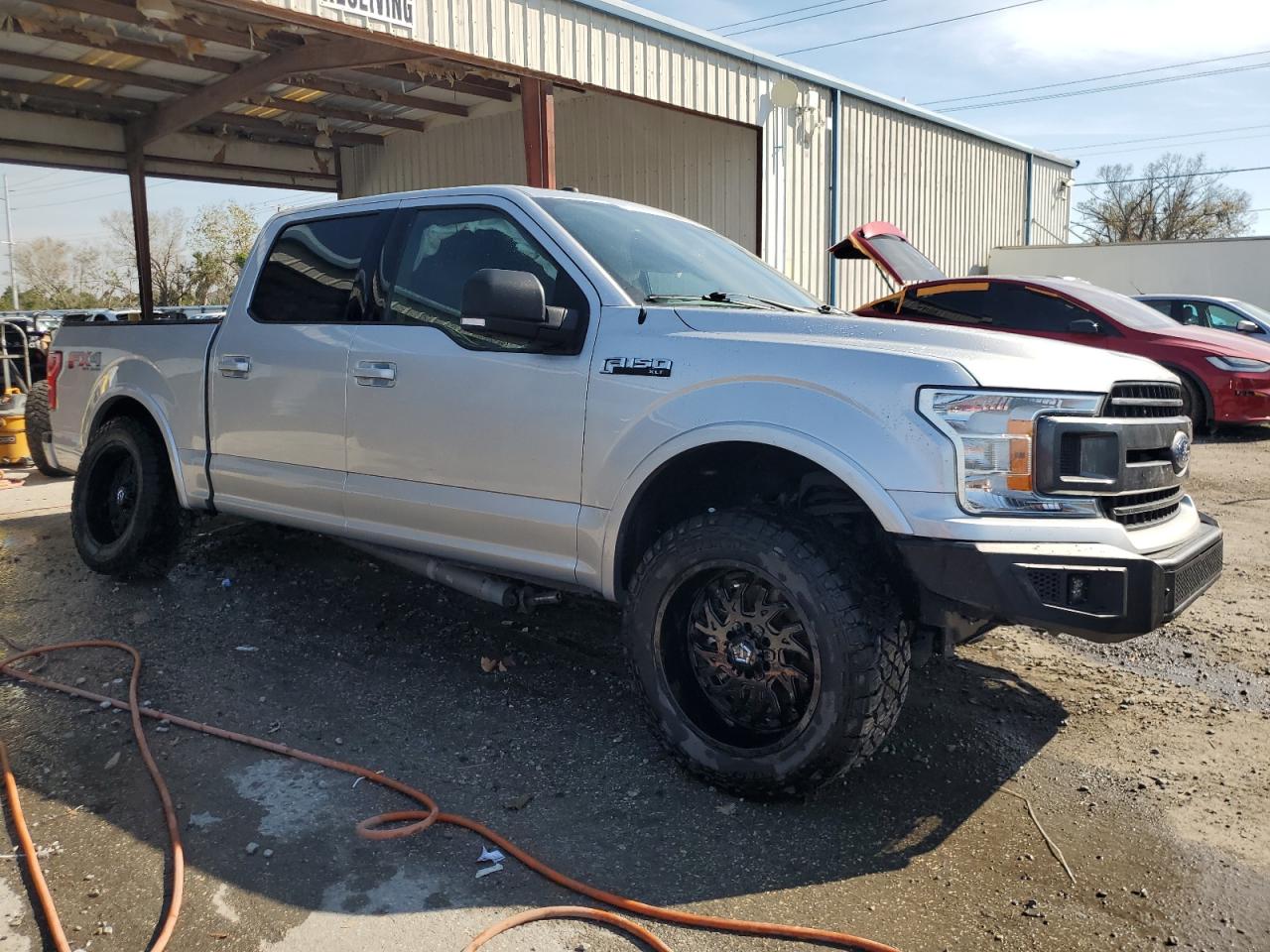 2018 Ford F-150 VIN 1FTEW1EP6JFE01941 Copart auction photo, side damage thumbnail 4
