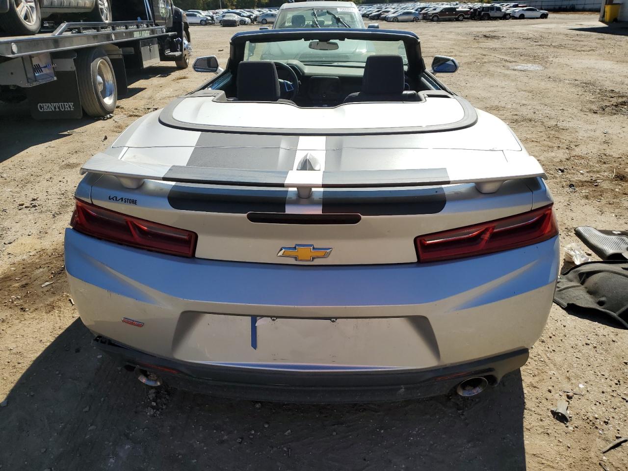 2018 Chevrolet Camaro VIN 1G1FF3D77J0132118 Copart auction photo, vandalism / stripped damage thumbnail 6
