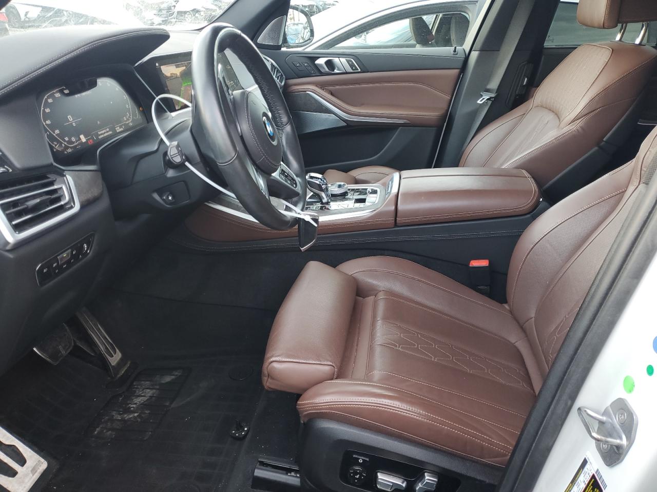 2020 BMW X5 VIN 5UXJU4C02LLE45422 Copart auction photo, normal wear / vandalism damage thumbnail 7