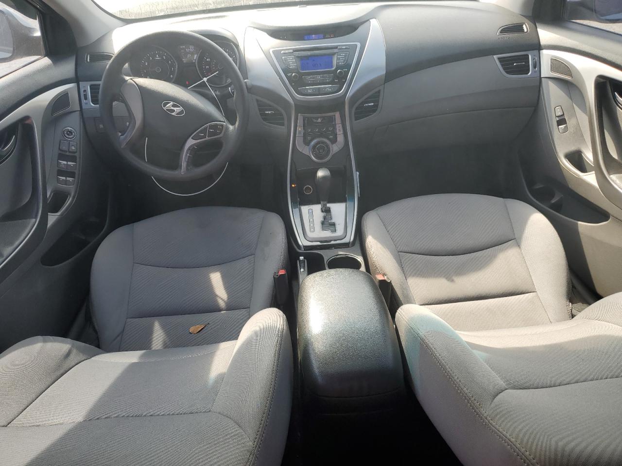 2013 Hyundai Elantra VIN 5NPDH4AE6DH395600 Copart auction photo, side / front end damage thumbnail 8