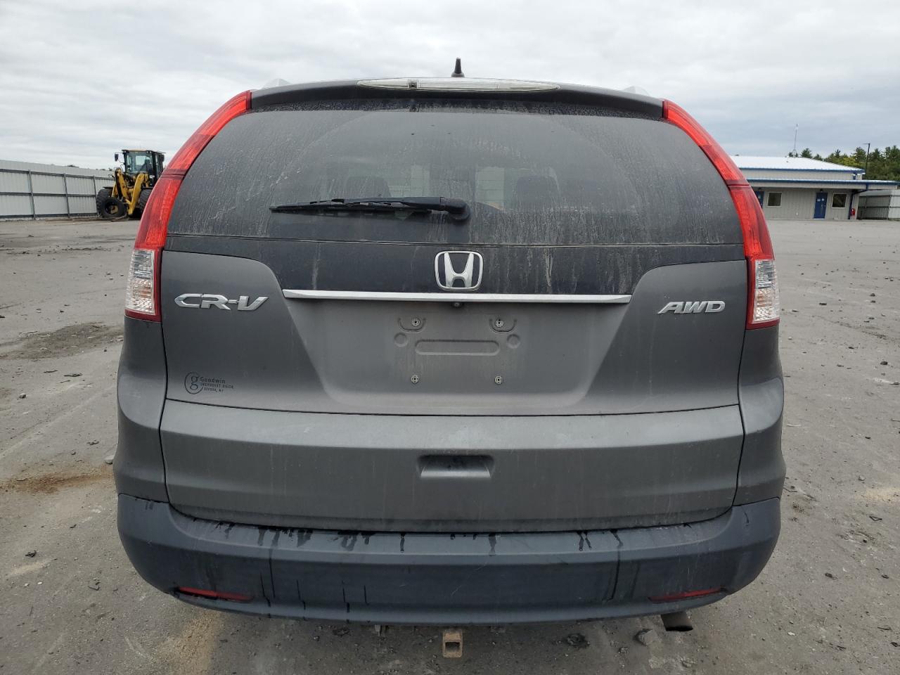 2013 Honda CR-V VIN 2HKRM4H59DH692433 Copart auction photo, front end / side damage thumbnail 6