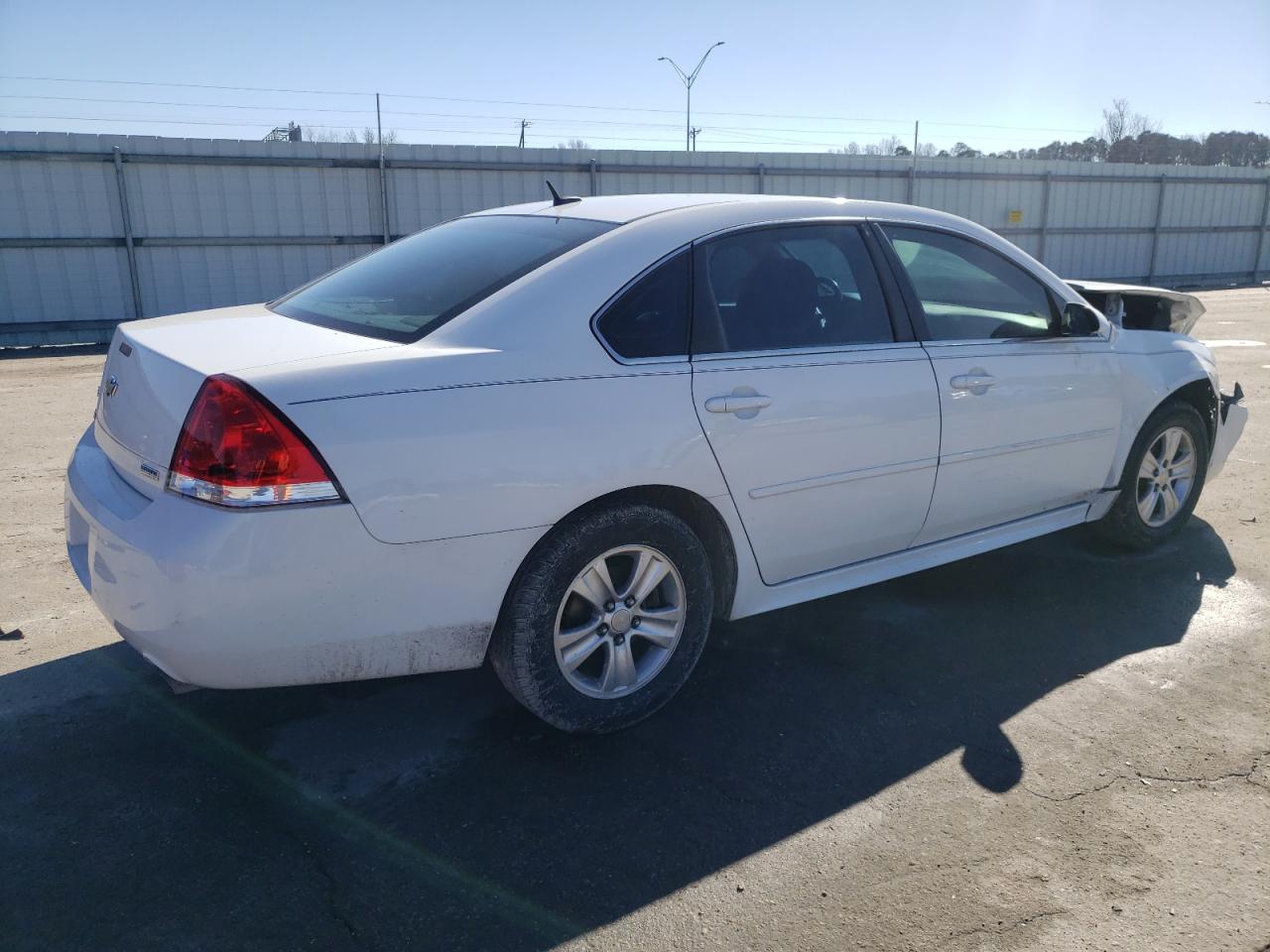 2012 Chevrolet Impala VIN 2G1WF5E38C1131333 Copart auction photo, front end / frame damage damage thumbnail 3