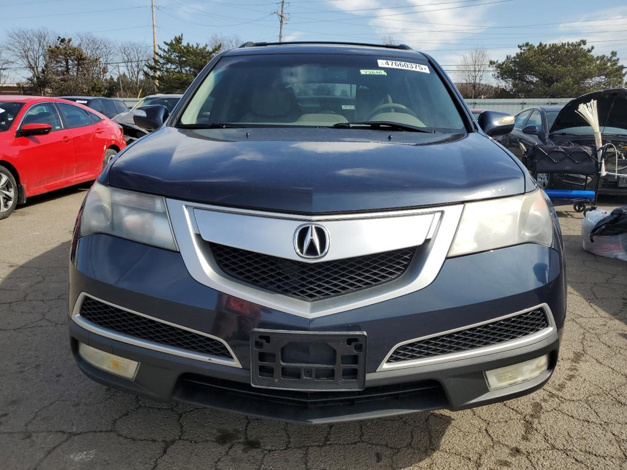 2011 Acura MDX VIN 2HNYD2H67BH510835 Copart auction photo, rear end damage thumbnail 5