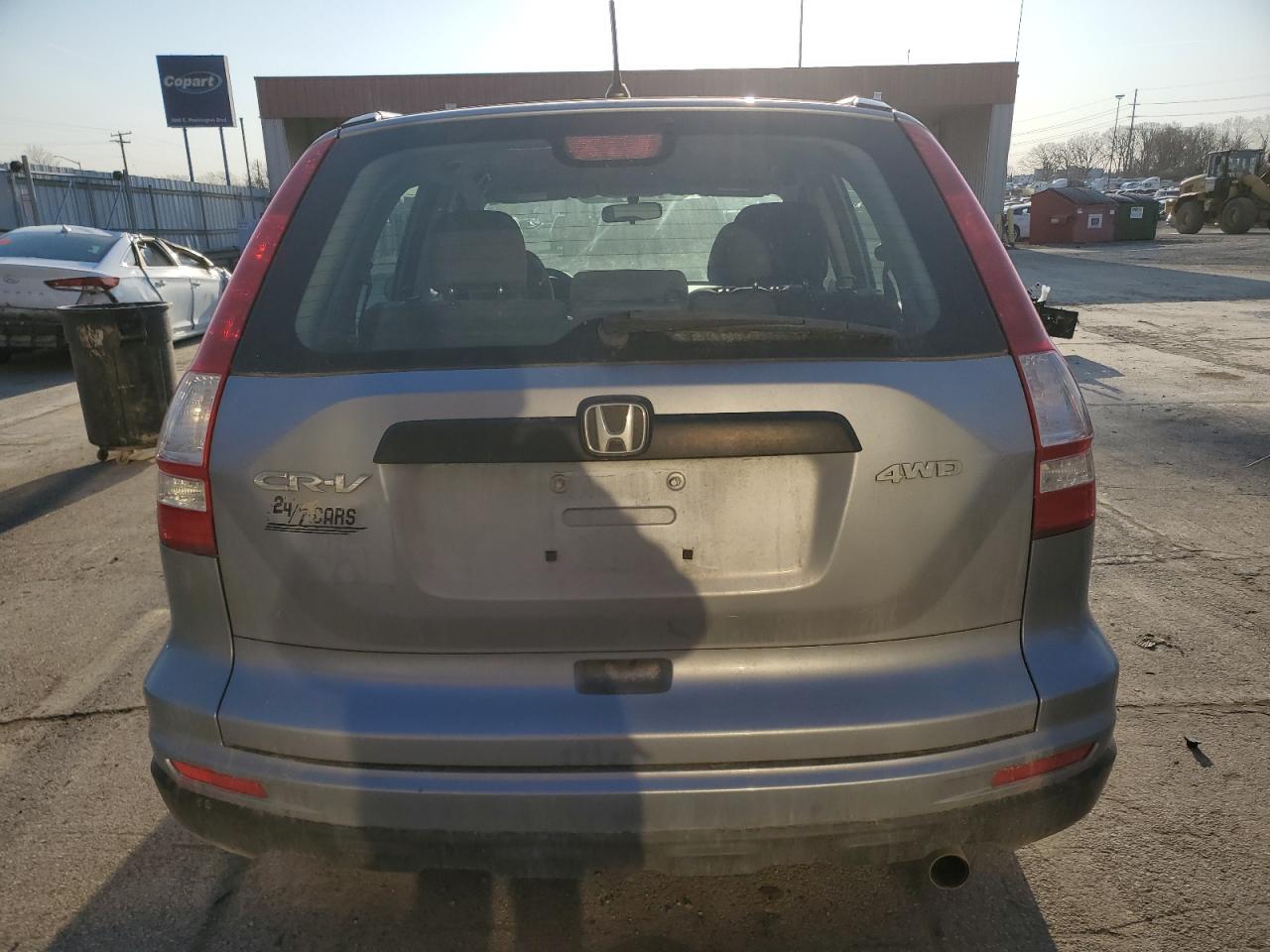 2011 Honda CR-V VIN 5J6RE4H38BL034777 Copart auction photo, front end / side damage thumbnail 6
