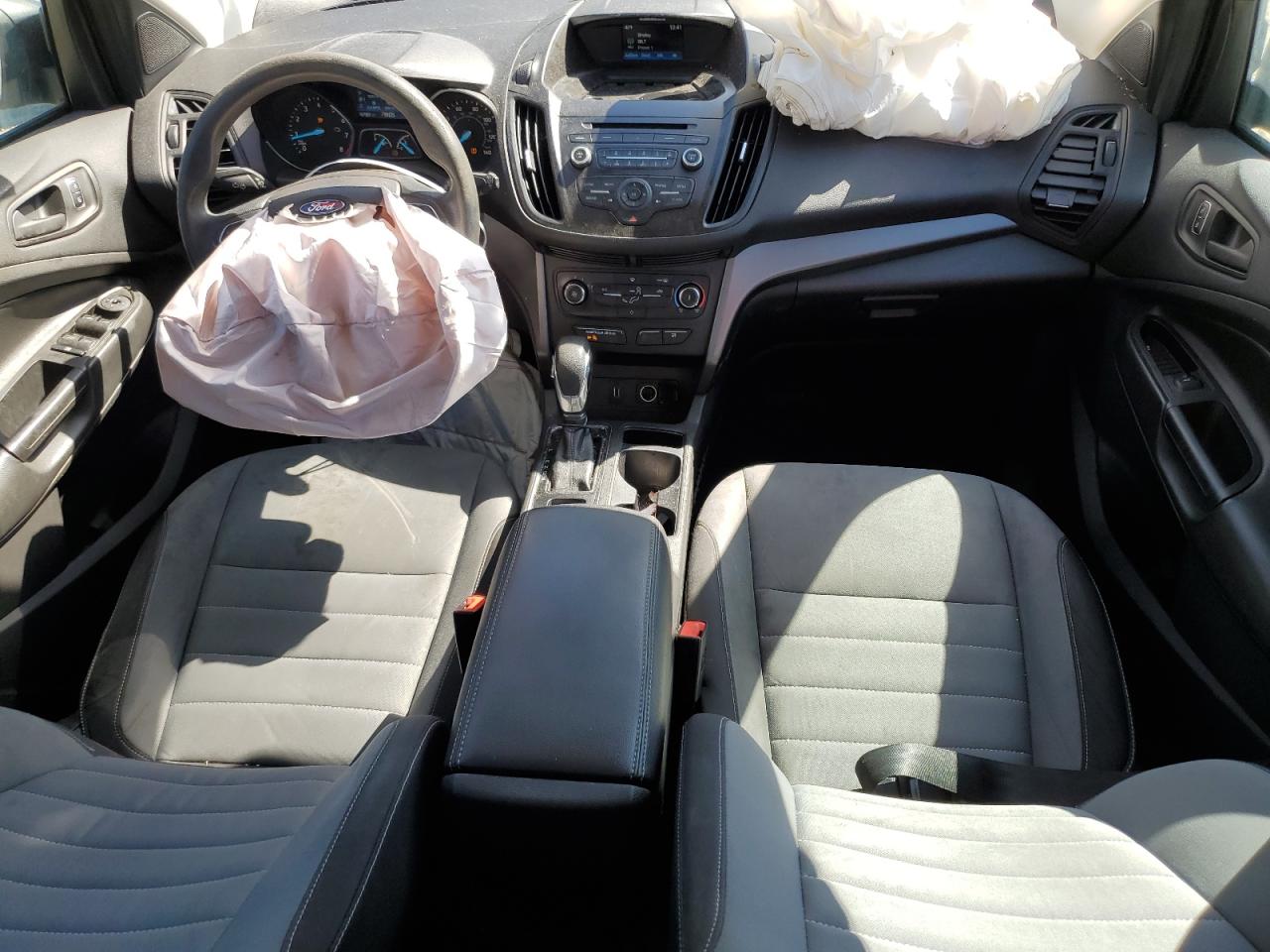 2018 Ford Escape VIN 1FMCU0F70JUA28067 Copart auction photo, front end / minor dent/scratches damage thumbnail 8