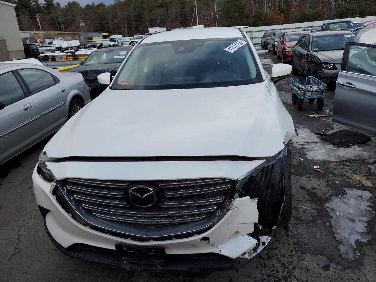 2019 Mazda CX-9 VIN JM3TCBCY2K0314101 Copart auction photo, front end / side damage thumbnail 5