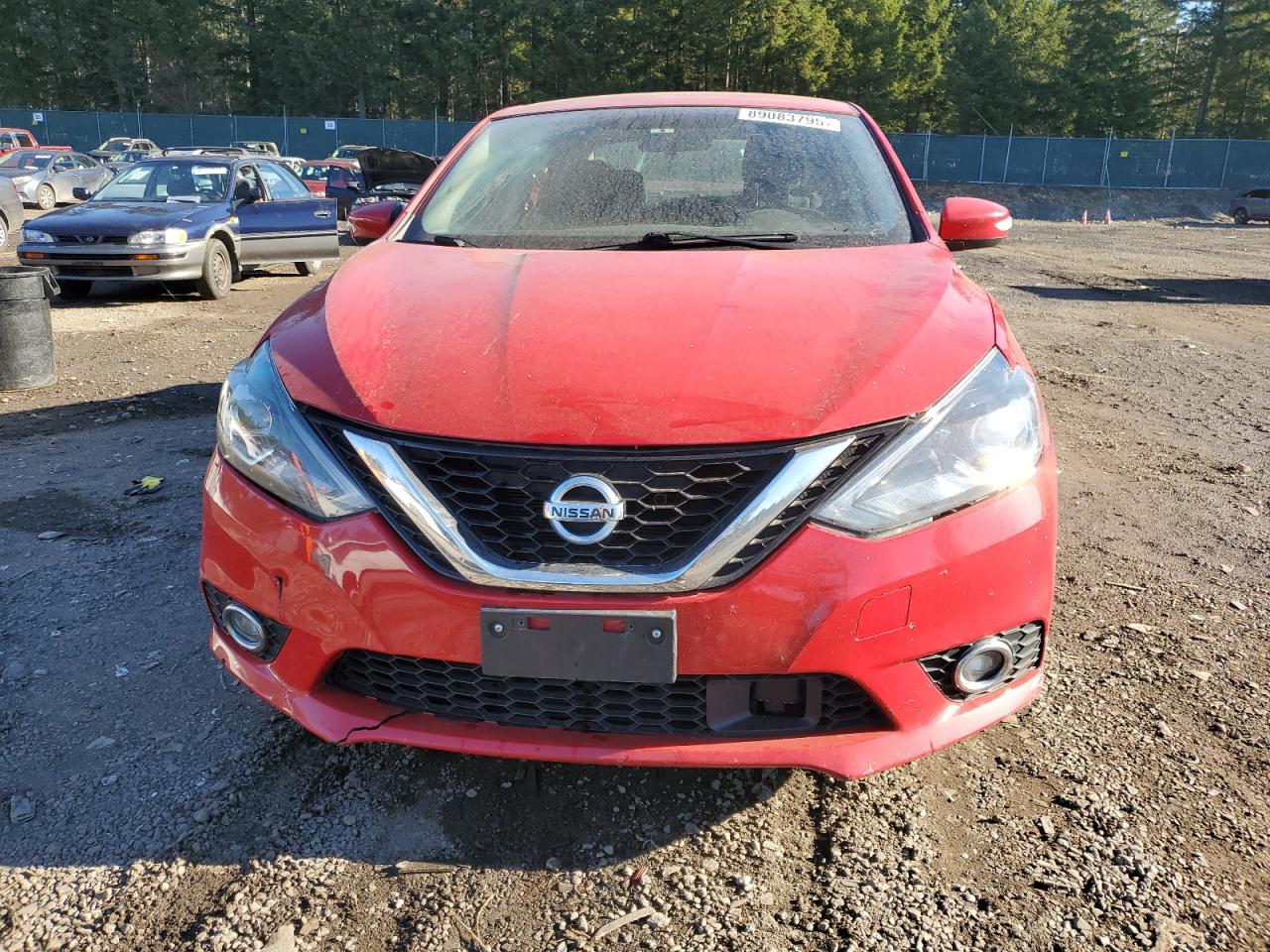 2019 Nissan Sentra VIN 3N1AB7AP4KY356286 Copart auction photo, vandalism damage thumbnail 5