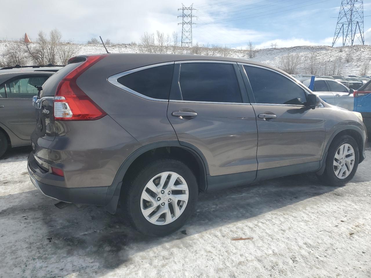 2015 Honda CR-V VIN 2HKRM4H55FH630689 Copart auction photo, front end damage thumbnail 3