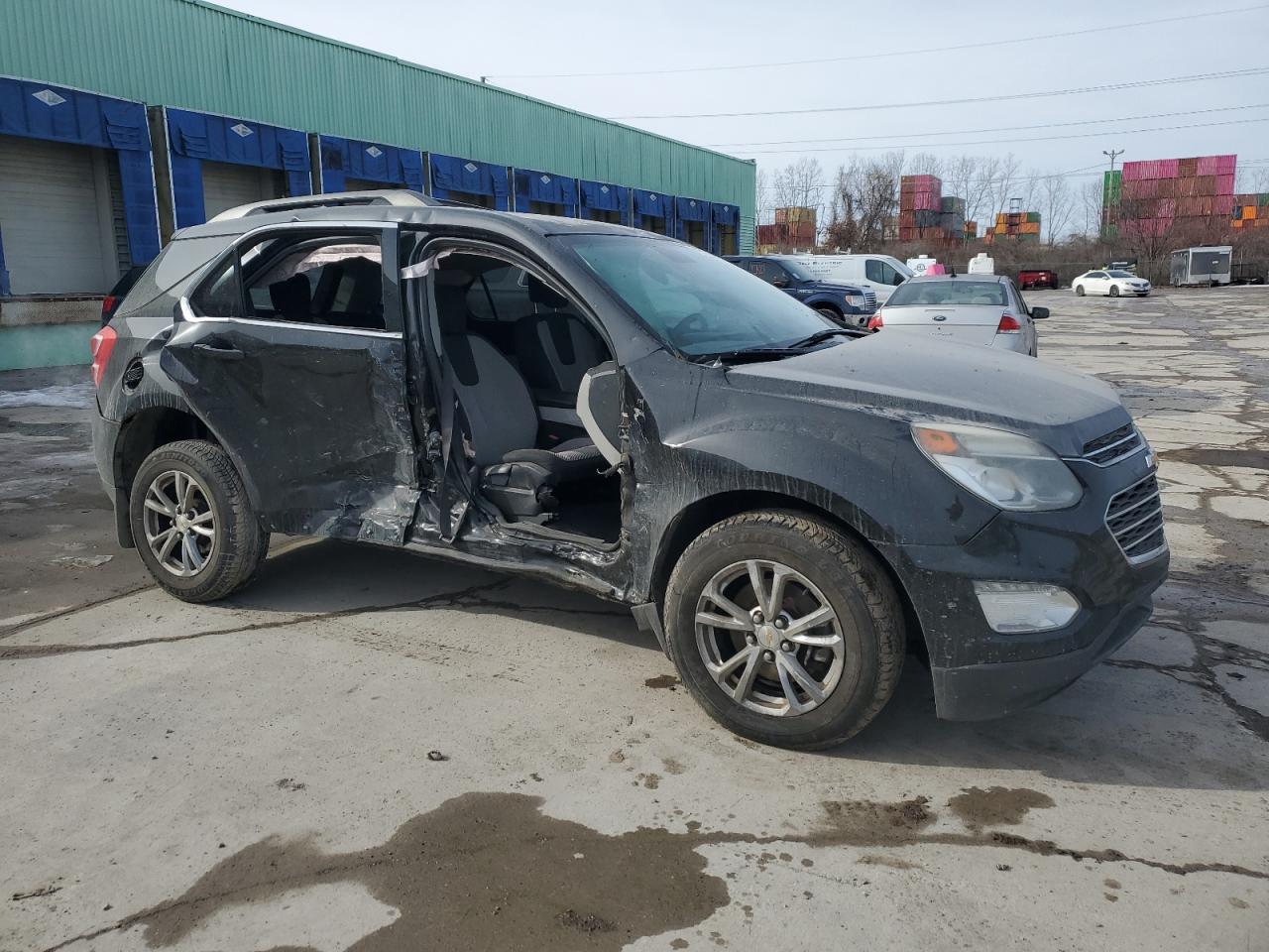 2017 Chevrolet Equinox VIN 2GNFLFE35H6300120 Copart auction photo, side damage thumbnail 4