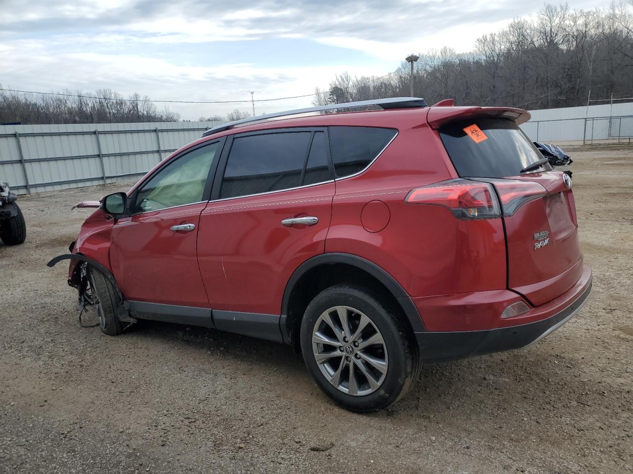 2017 Toyota RAV 4 VIN JTMYFREV7HJ130146 Copart auction photo, biohazard/chemical / front end damage thumbnail 2