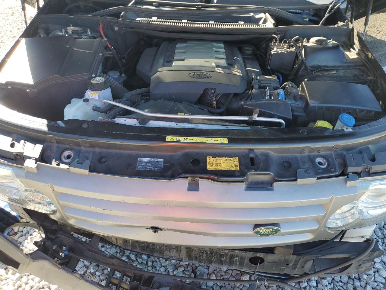 2008 Land Rover Range Rover VIN SALMF15448A280229 Copart auction photo, front end damage thumbnail 13