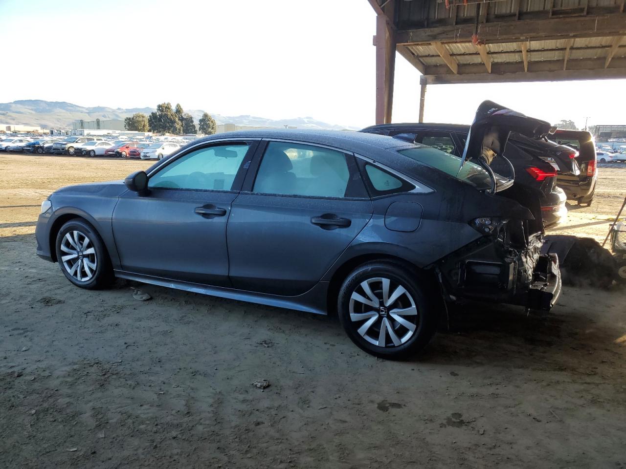 2023 Honda Civic VIN 2HGFE2F23PH561168 Copart auction photo, rear end damage thumbnail 2