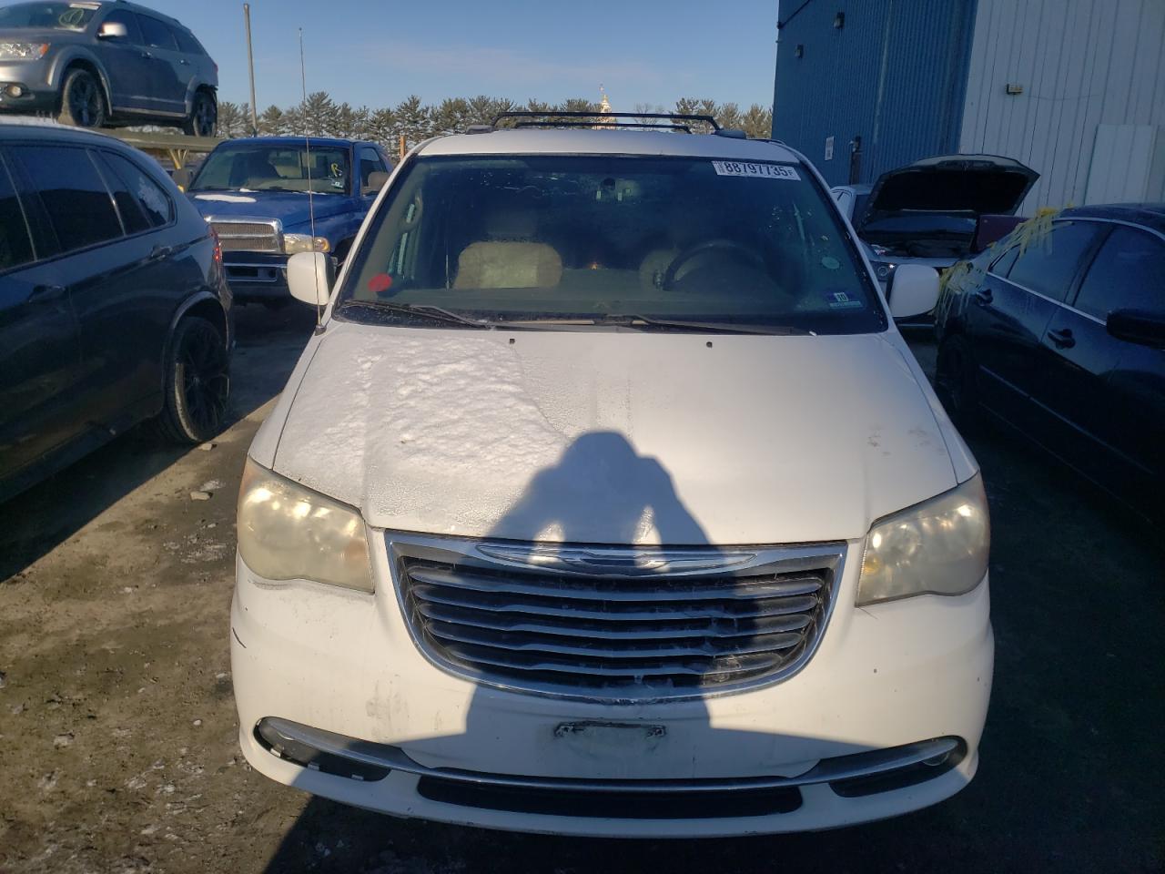 2014 Chrysler Town & Country VIN 2C4RC1BG7ER396634 Copart auction photo, rear end / side damage thumbnail 5