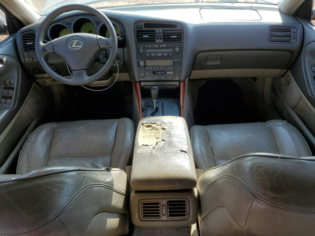 2001 Lexus GS 300 VIN JT8BD69S810141175 Copart auction photo, rear end / side damage thumbnail 8