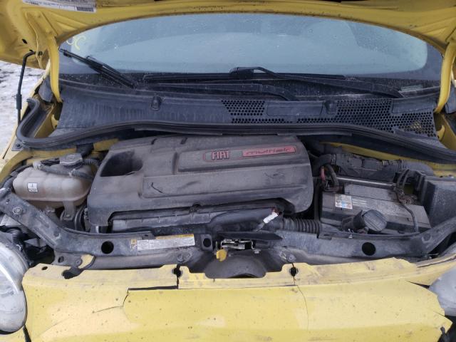 2012 Fiat 500 VIN 3C3CFFER3CT313237 Copart auction photo, front end / minor dent/scratches damage thumbnail 7
