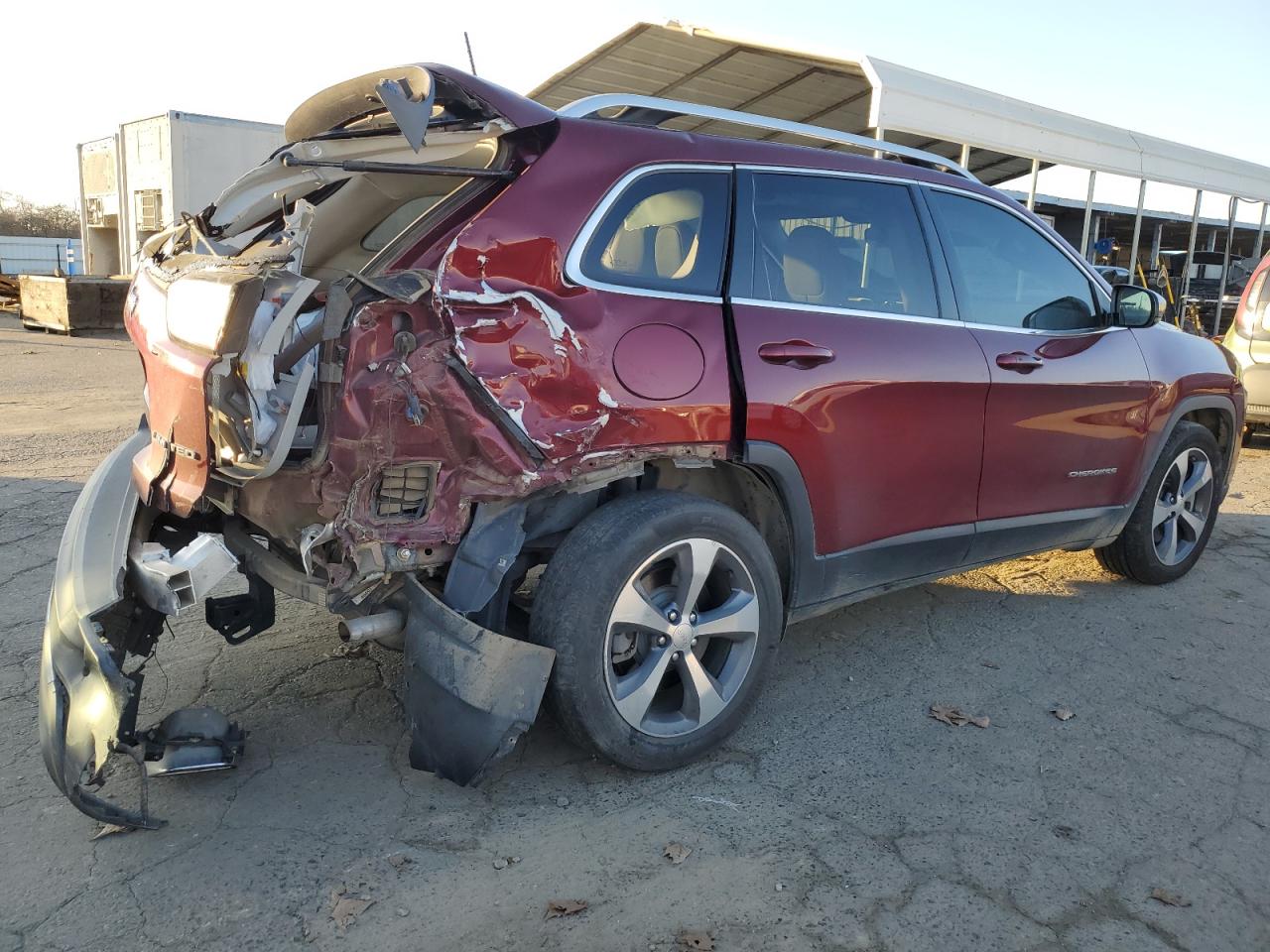 2019 Jeep Grand Cherokee VIN 1C4PJLDXXKD223467 Copart auction photo, rear end damage thumbnail 3