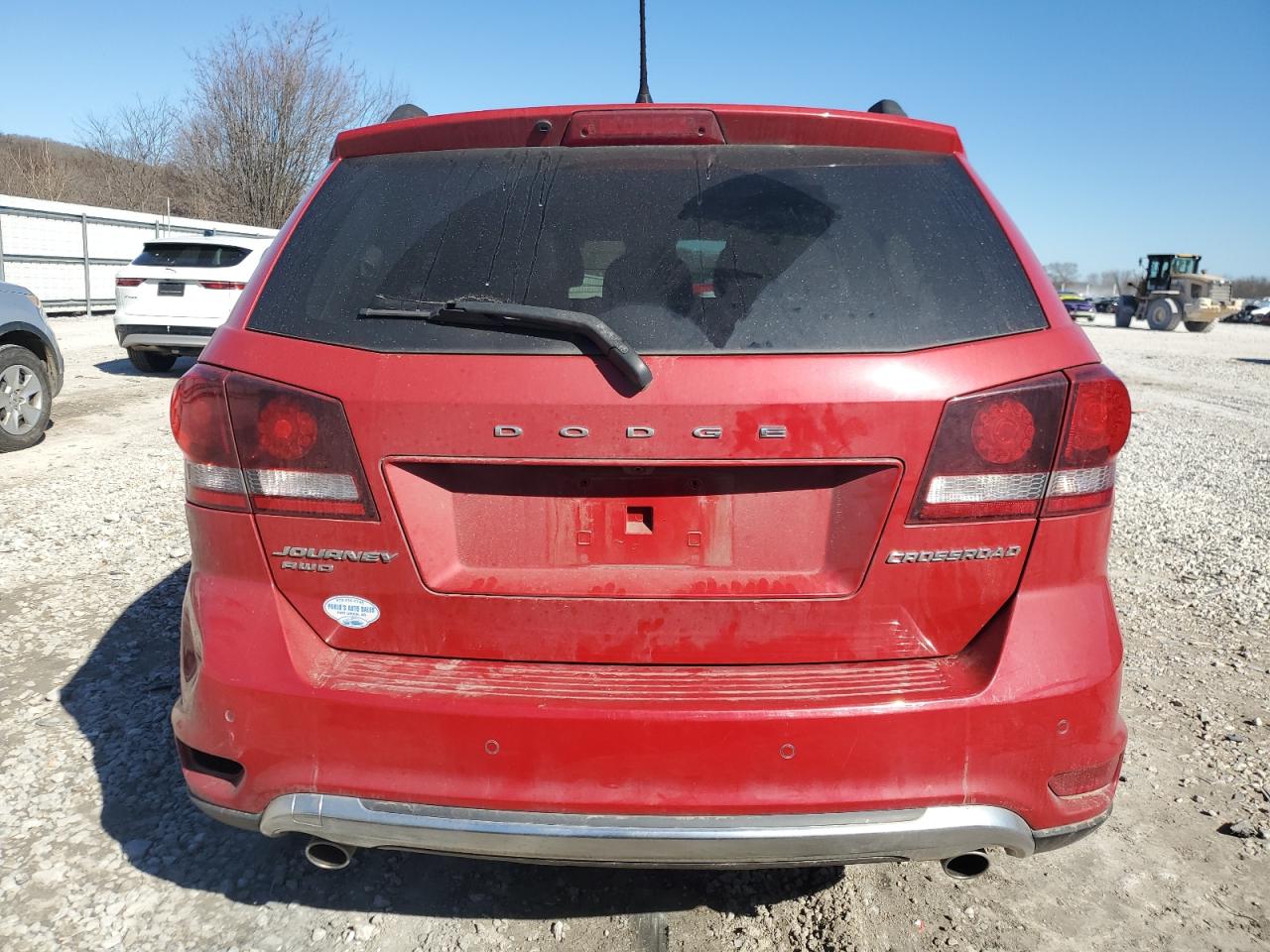 2016 Dodge Journey VIN 3C4PDDGG2GT140741 Copart auction photo, front end / side damage thumbnail 6