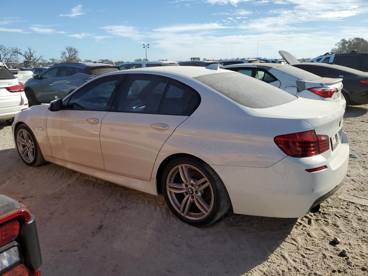 2016 BMW 5er VIN WBA5B1C57GG131471 Copart auction photo, water/flood damage thumbnail 2