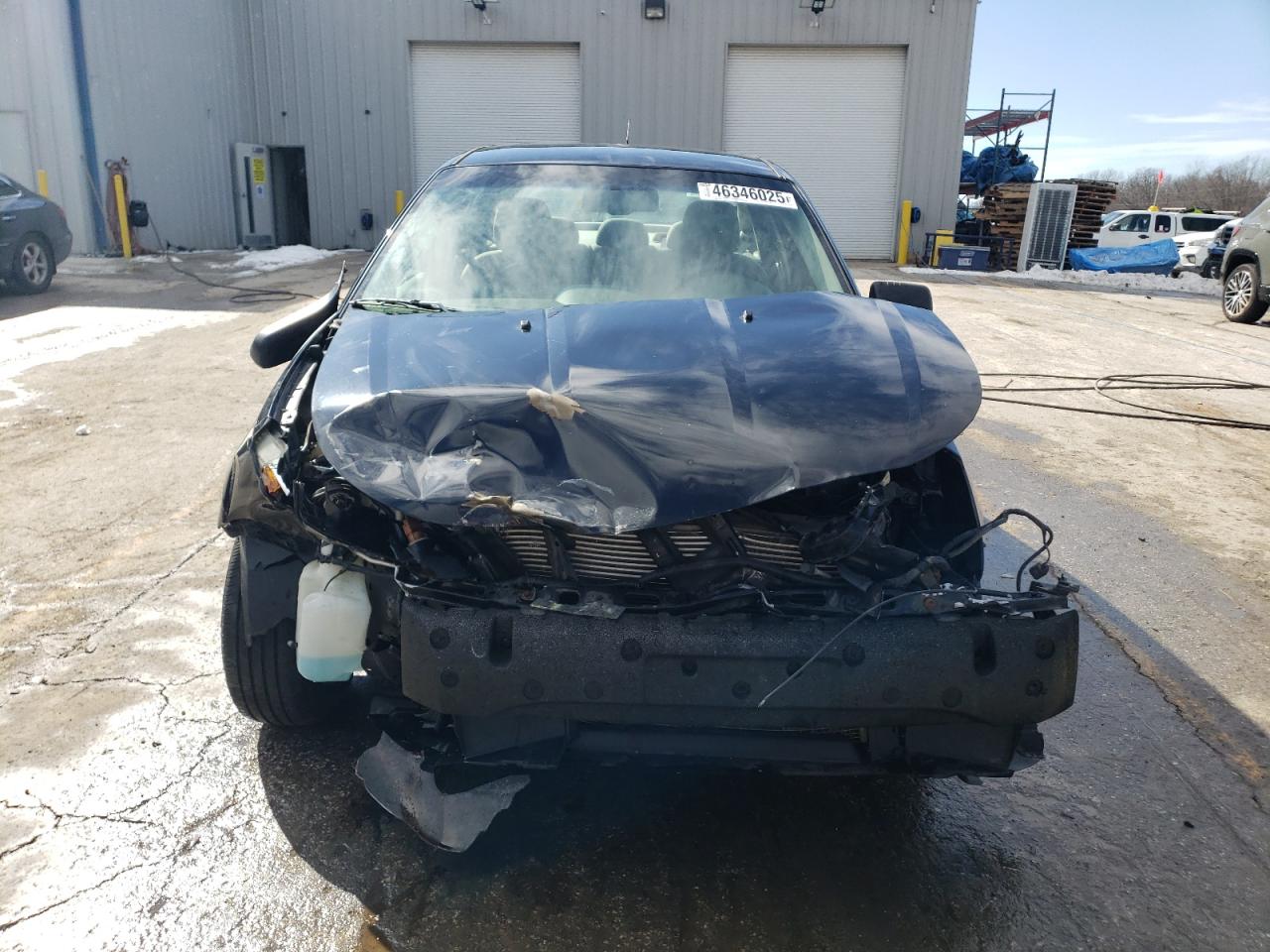 2011 Ford Focus VIN 1FAHP3FN8BW132139 Copart auction photo, front end / hail damage thumbnail 5