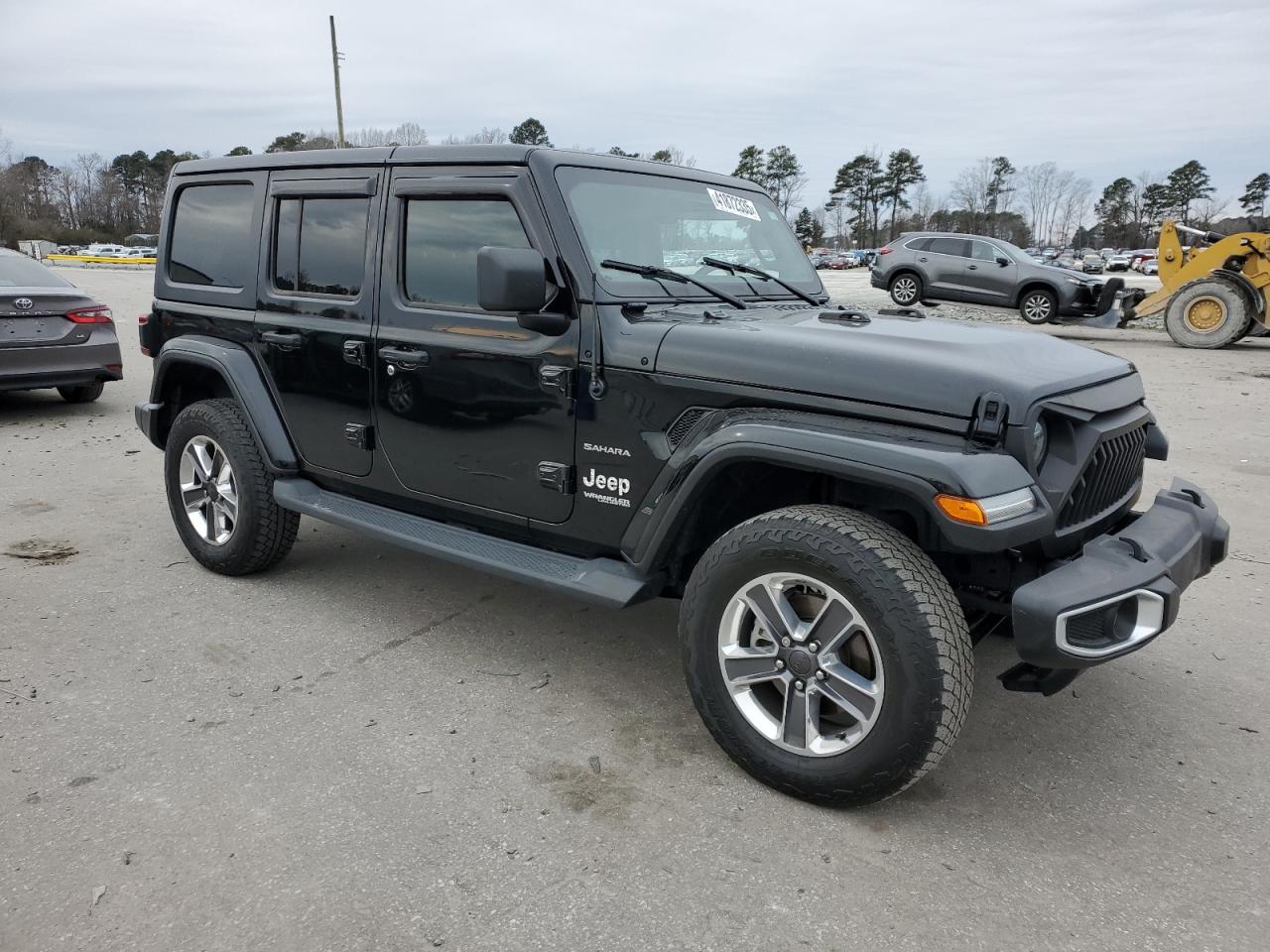 2020 Jeep Wrangler VIN 1C4HJXENXLW167335 Copart auction photo, mechanical / undercarriage damage thumbnail 4