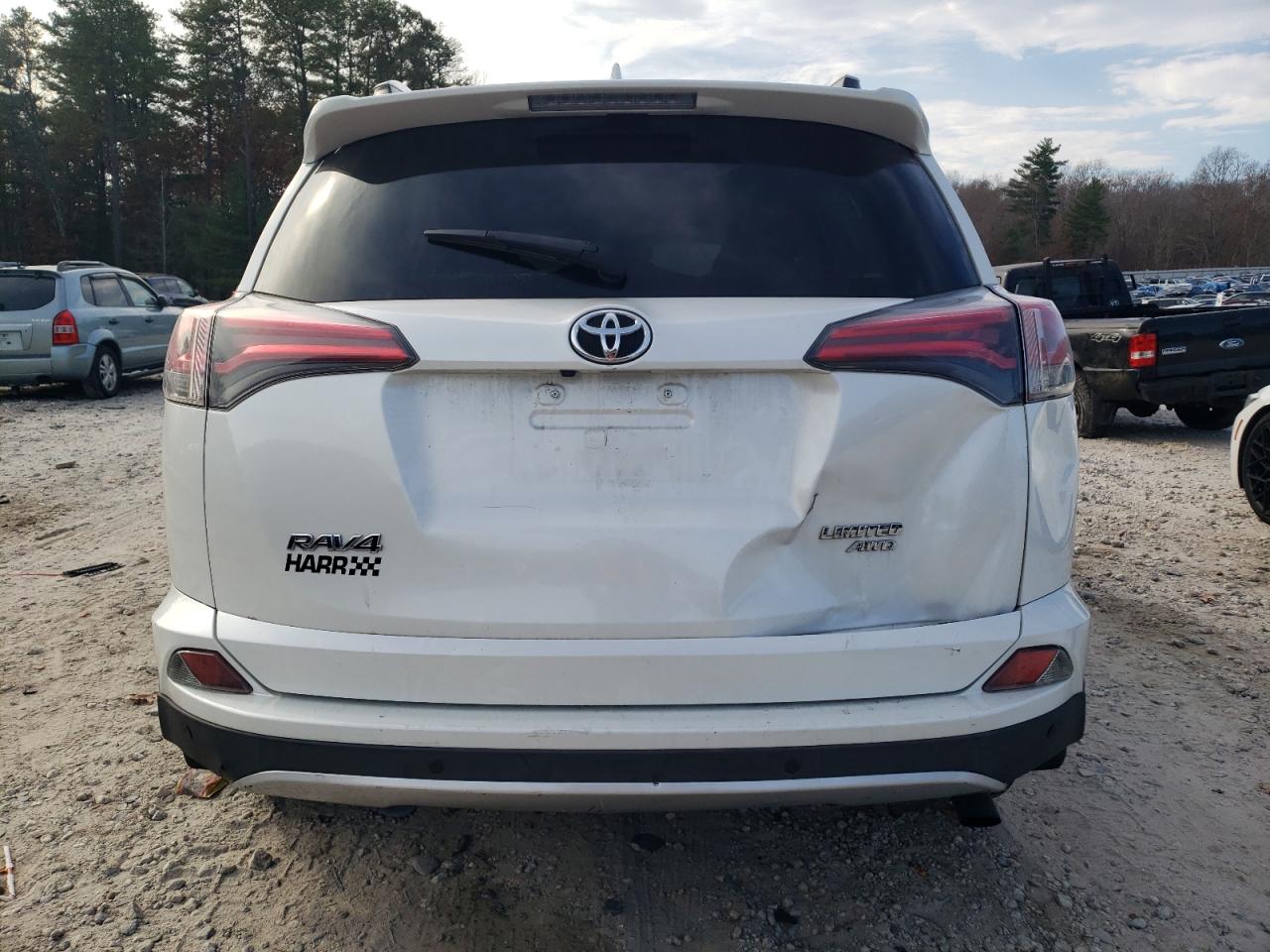 2016 Toyota RAV 4 VIN 2T3DFREV9GW495006 Copart auction photo, front end / rear end damage thumbnail 6