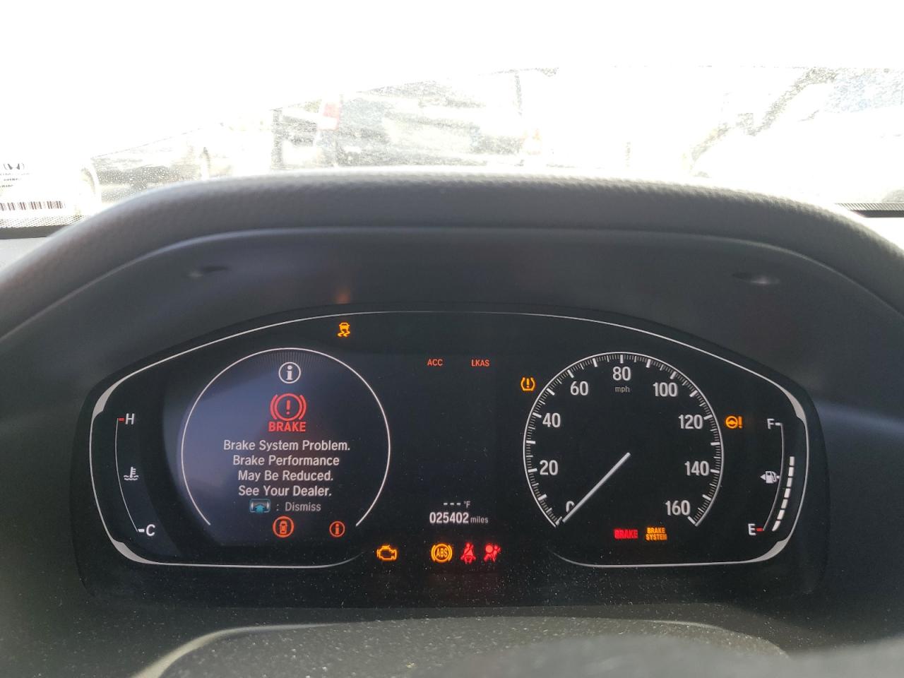 2020 Honda Accord VIN 1HGCV1F55LA007968 Copart auction photo, all over damage thumbnail 9